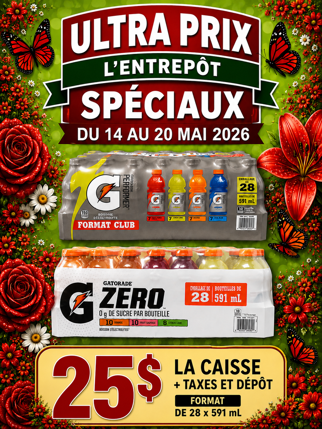 Ultra Prix L'Entrepôt - circulaire du Jeudi, le 14 mai 2026 au mercredi 20 mai 2026