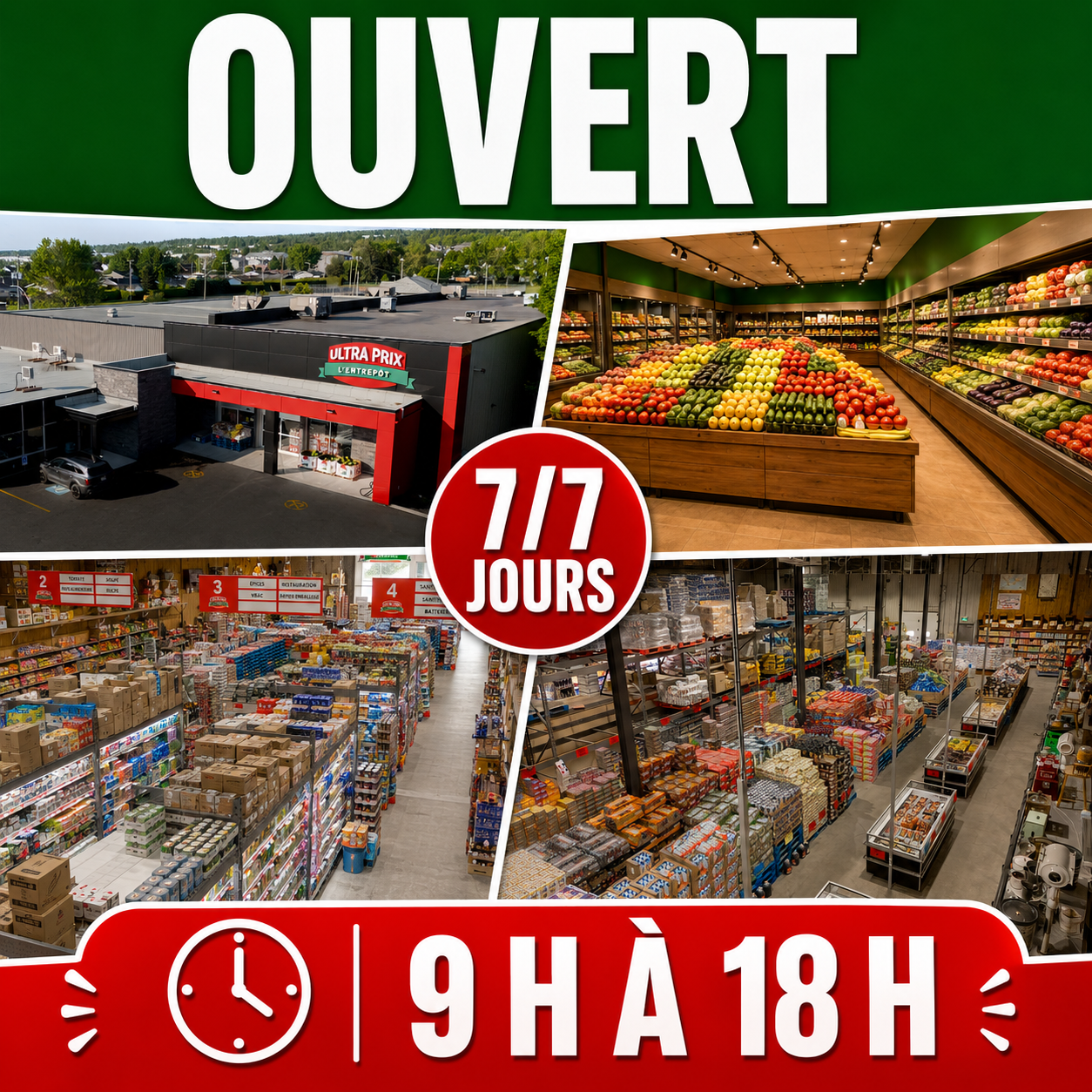 Des produits à bas prix